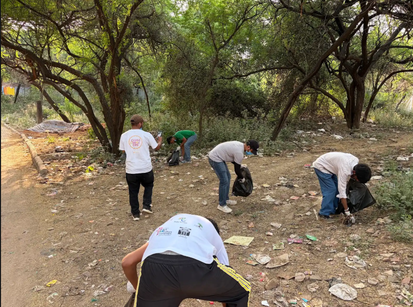 Dumpyard behind Rajaon Ki Baoli